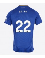 Leicester City Oliver Skipp #22 Hjemmedrakt 2024-25 Korte ermer